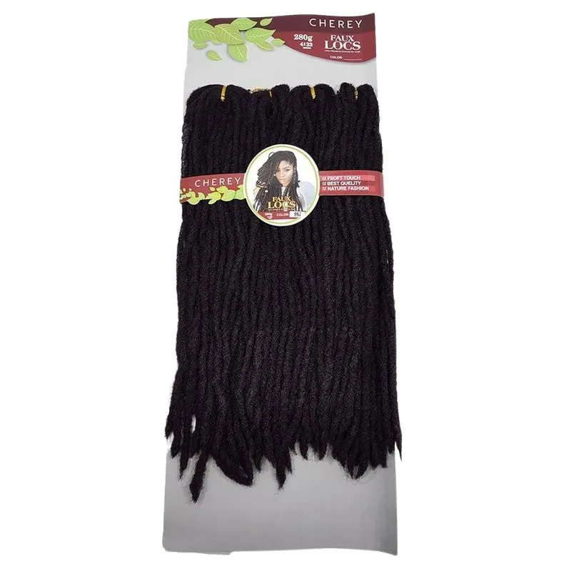 Cabelo Faux Locs Cherey Fibra Sintética 280g
