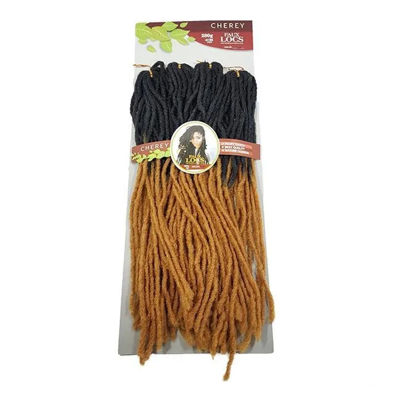 Cabelo Faux Locs Cherey Fibra Sintética 280g