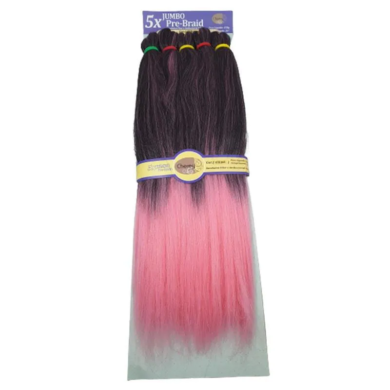 Pré Braid 5x Jumbo Kanekalon 450 Gramas 65 Cm