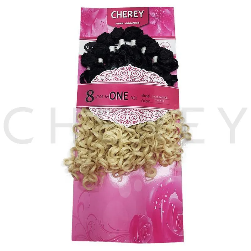 Aplique De Cabelo Nubia Fibra Orgânica 240g Para Entrelace