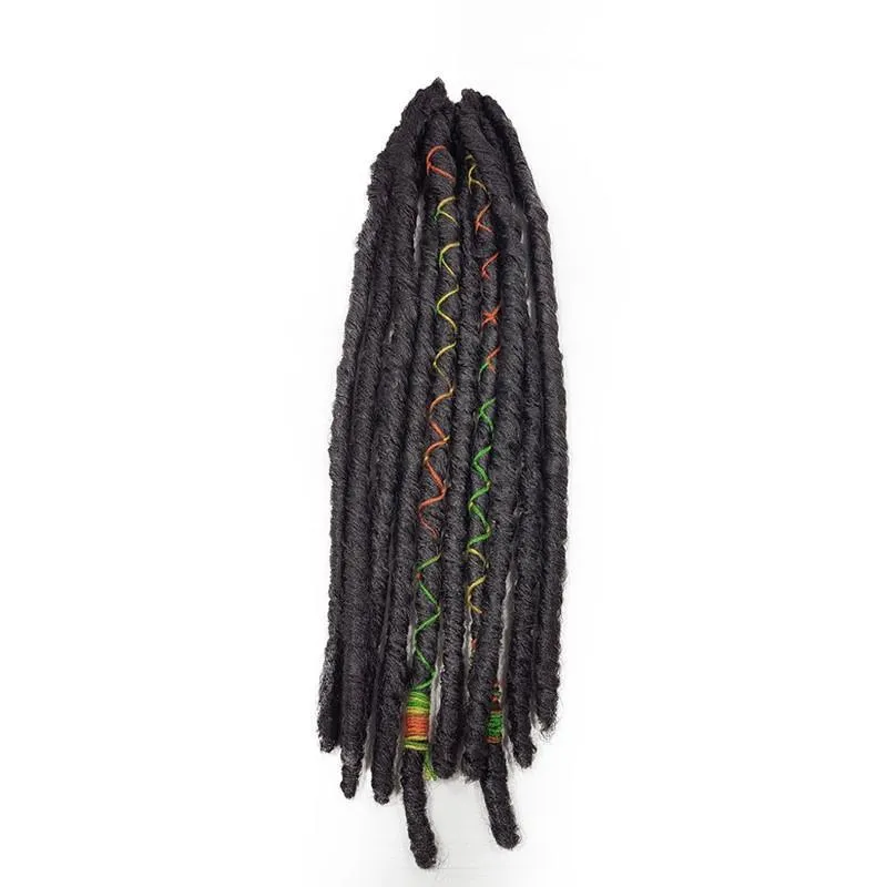 Aplique Para Cabelos Faux Locks Cro Virgin Fibra Sintética