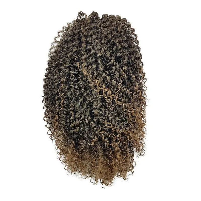 Aplique Coque Afro Puff Fibra Sintética P10