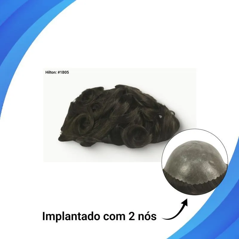 Protese Capilar Micropele Hilton Tamanho 20x25 D=130%