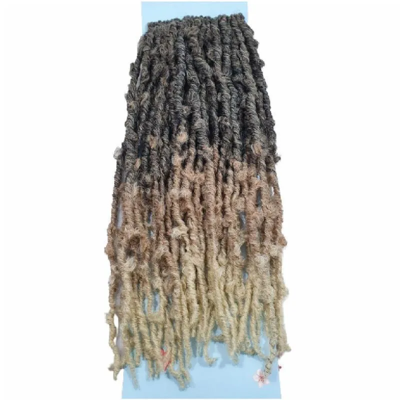 Aplique Cabelo Butterfly Locs Fibra Sintética Crochet Braid