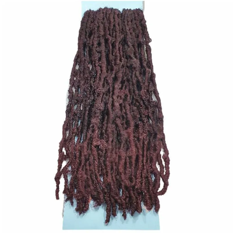 Aplique Cabelo Butterfly Locs Fibra Sintética Crochet Braid