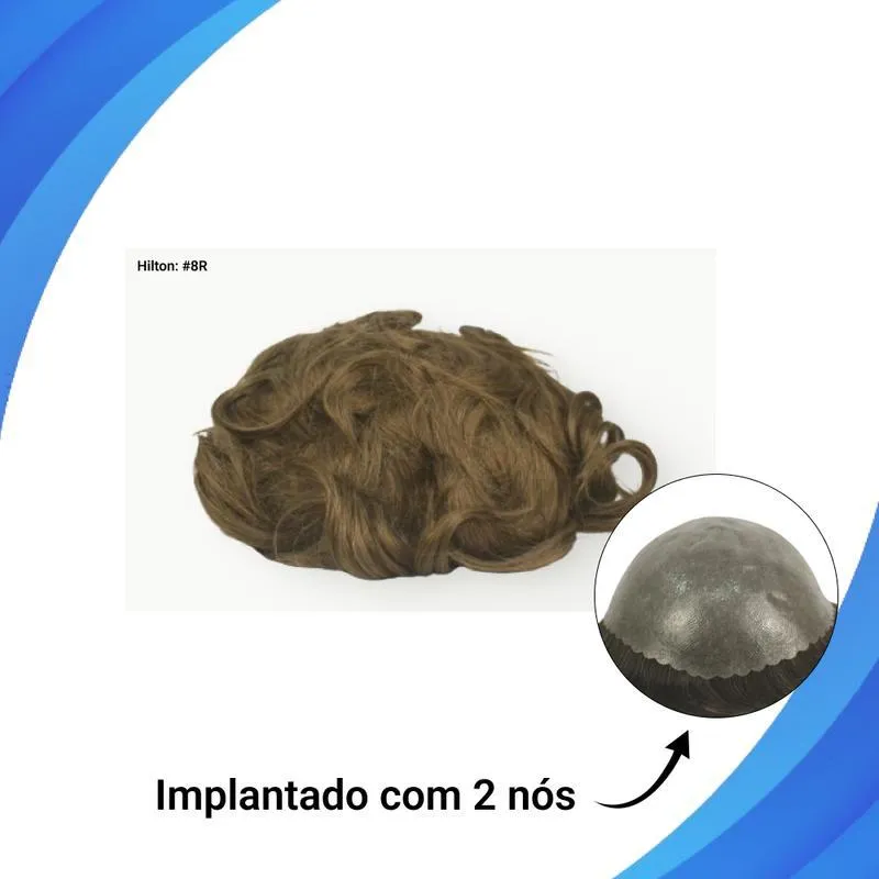 Protese Capilar Micropele Hilton Tamanho 20x25 D=130%