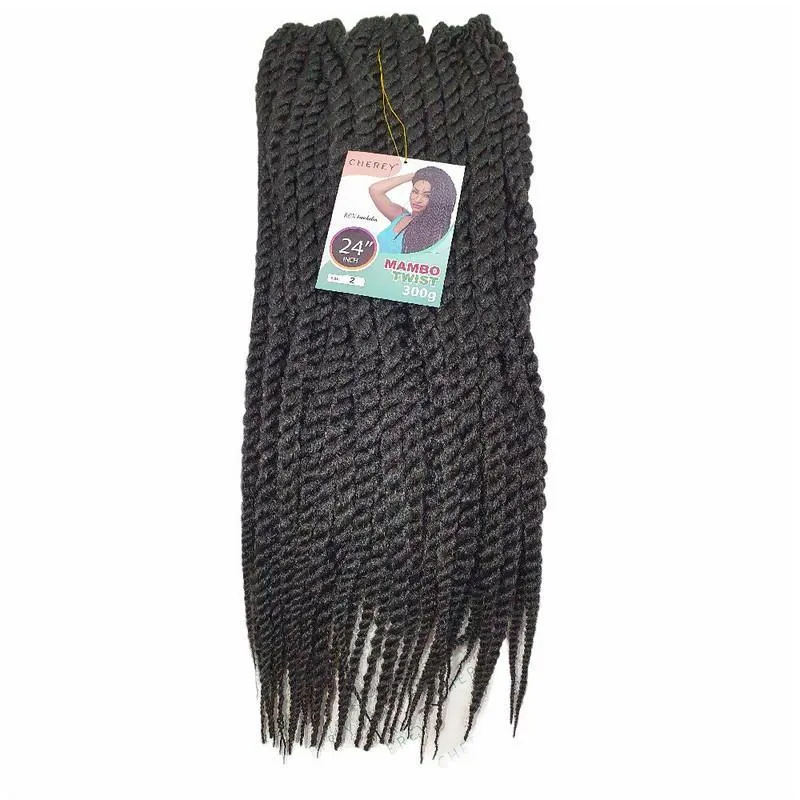 Cabelo Sintético Twist Mambo 300gr Cherey 60cm