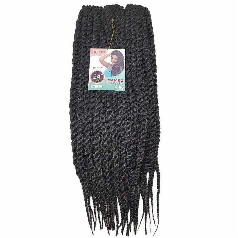Cabelo Sintético Twist Mambo 300gr Cherey 60cm