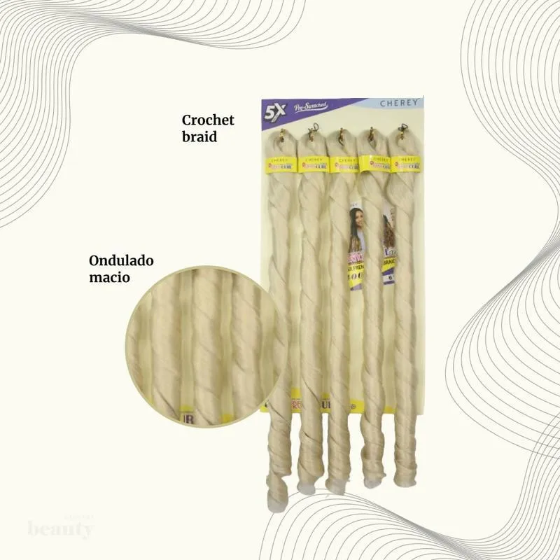 Cabelo Para Trança French Curl 400 G Braid Cherey