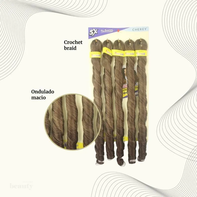 Cabelo Para Trança French Curl 400 G Braid Cherey