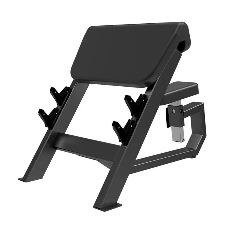 Seated Preacher Curl Classic (banco Scott) Preto Wellness - Em123