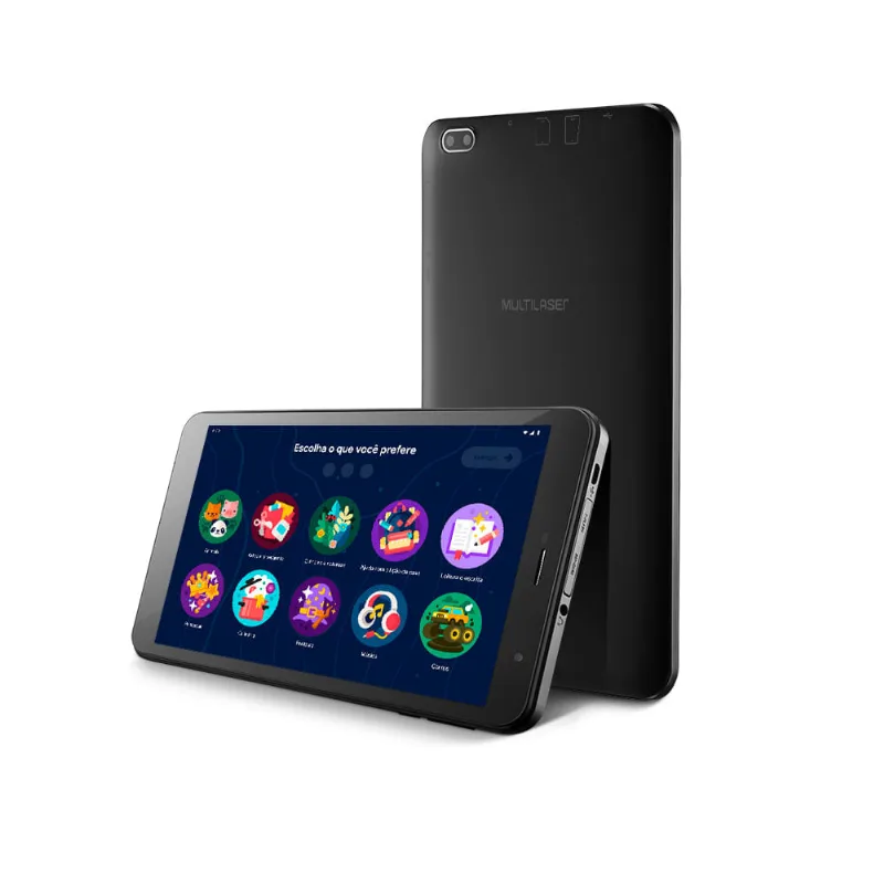 Multilaser Tablet M8 4G com Google Kids Space 32GB Tela 8 Quad Core Câmera 5MP Preto - NB344 NB344