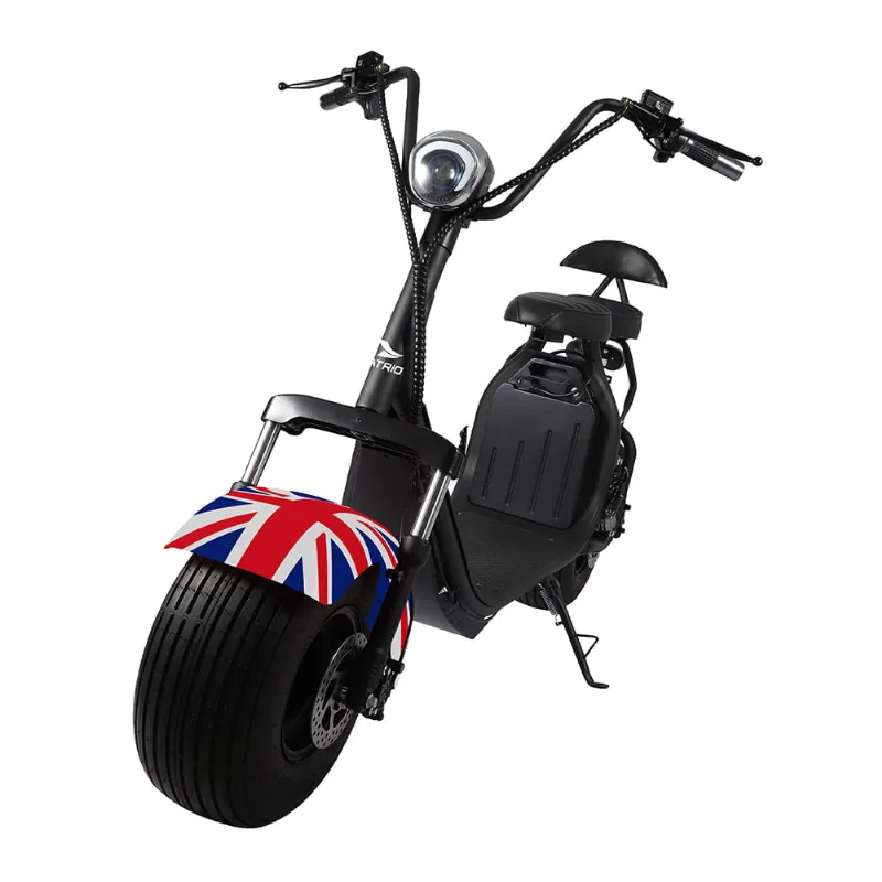 Scooter Elétrico City Inglaterra 1500W 40Km 12Ah 60V 40 Km/h 200 Kg - ES326 ES326