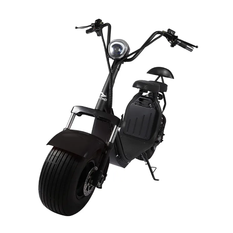 Scooter Elétrico City Preto 1500W 40Km 12Ah 60V 40 Km/h 200 Kgs - ES327 ES327
