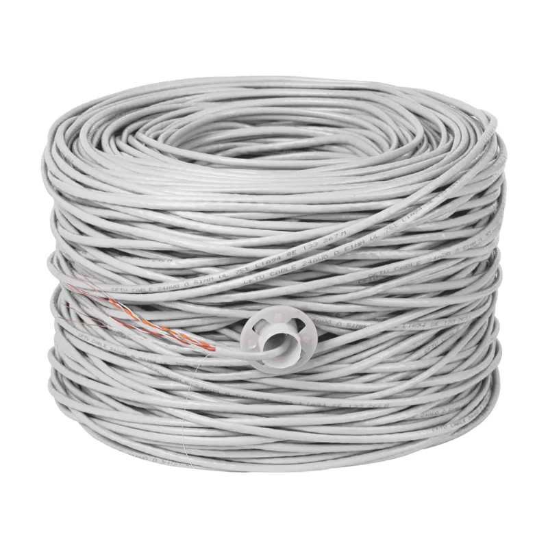 Cabo Par Trançado para Alarme 0,51mm Branco 300 metros Giga - SE321 SE321