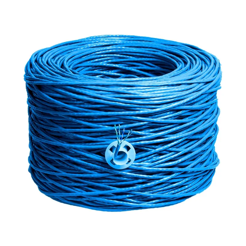 Cabo Par Trançado para Alarme 0,41mm Azul 300 metros Giga - SE324 SE324