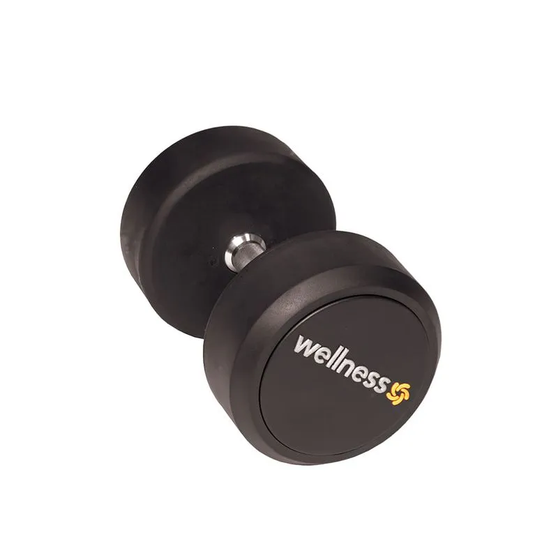 Dumbell Emborrachado Deluxe 12 Kg Wellness - WK149 WK149