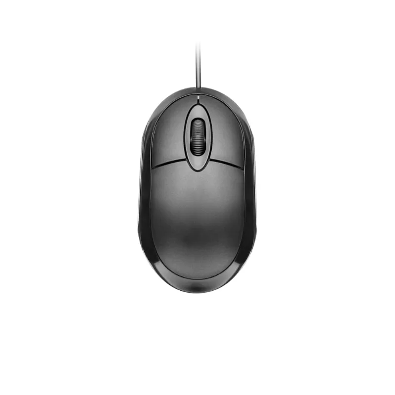 Mouse Com Fio Classic Conexão USB 1200dpi Cabo de 100cm 3 Botões Preto Multi - MO312 MO312