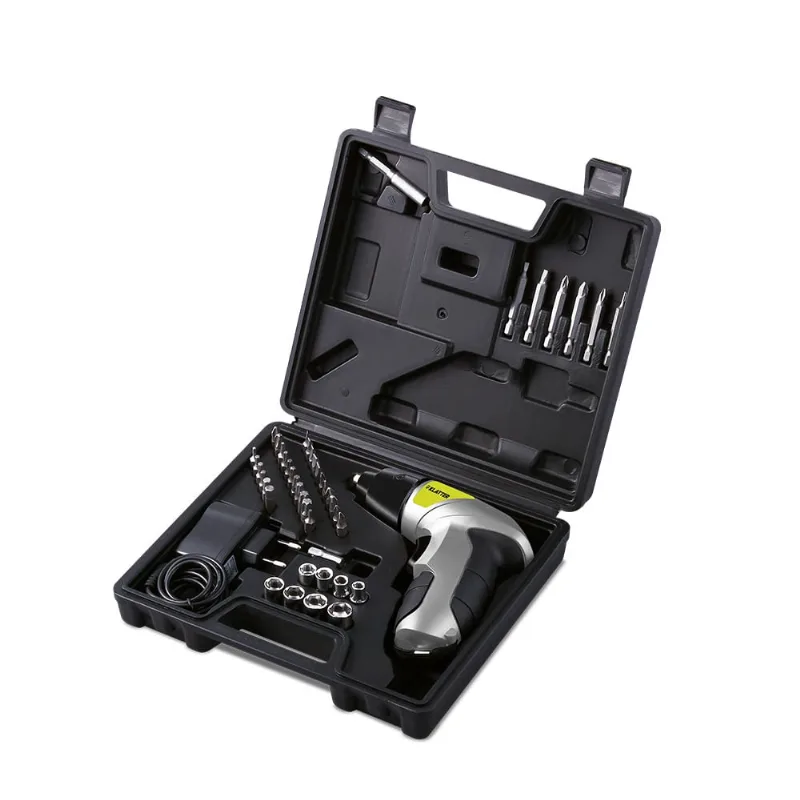 Parafusadeira ElÃ©trica 4,8V com Maleta + 44 AcessÃ³rios Multi - MV063