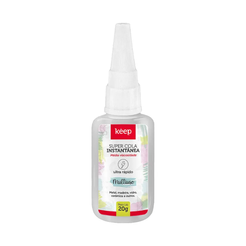 Cola Instantanea Multiuso Media Viscosidade 20g Keep - EI081 EI081