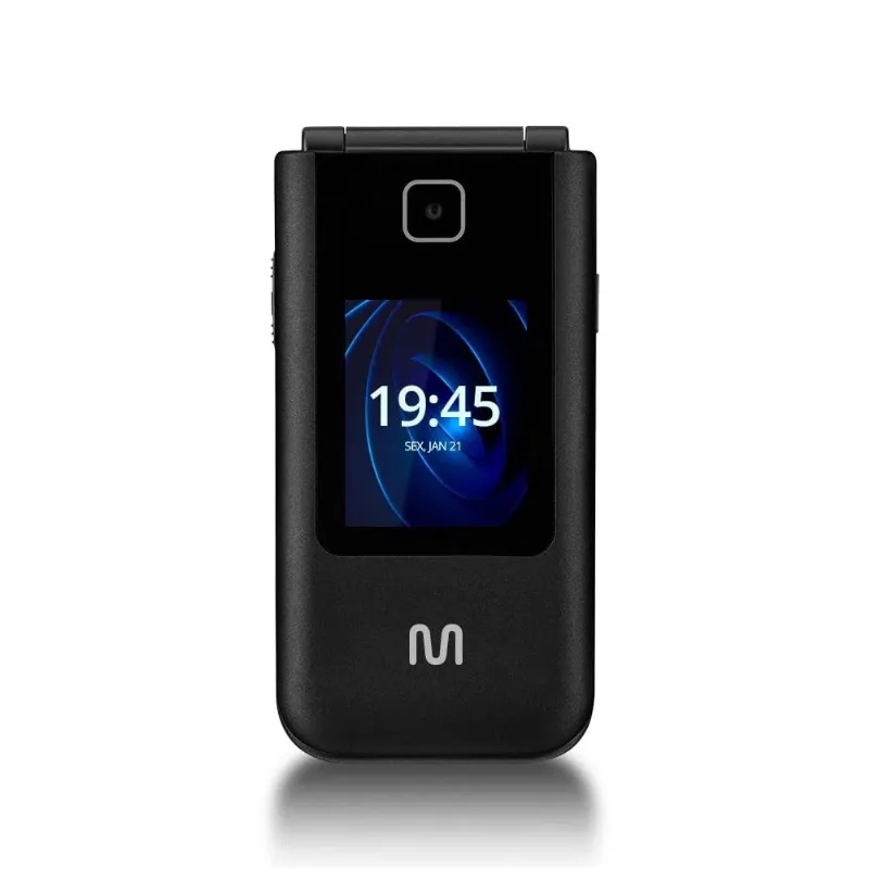 Celular Dual Chip Flip Vita Preto P9140 - Multilaser