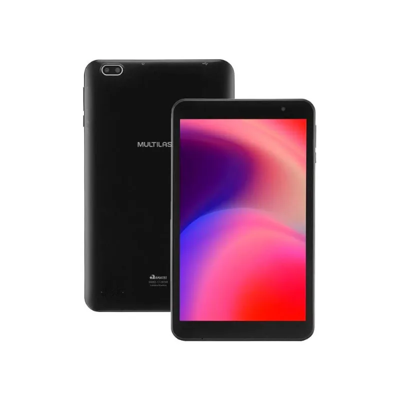 Tablet Multilaser M8 WIFI 32GB Tela 8", Dual Band com Google Kids Space Preto - NB358