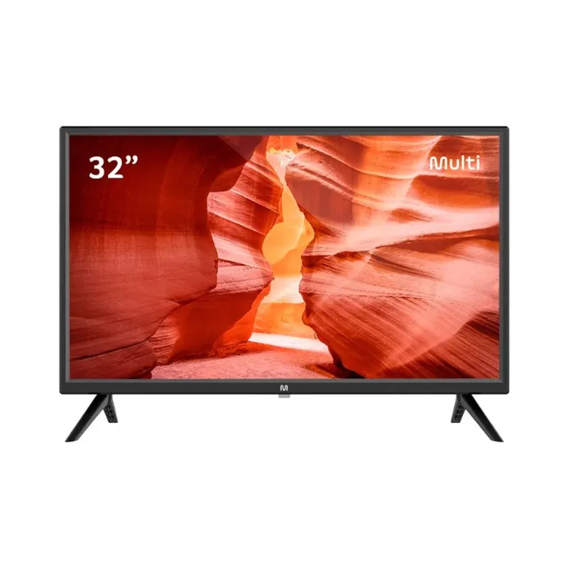 TV 32" Multilaser HD 2 HDMI USB + AV Bivolt - TL038