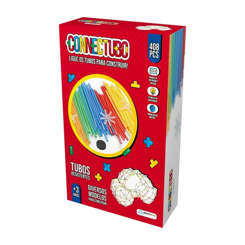 Connectubo 408pcs 0,3cm Multikids - BR1398 BR1398