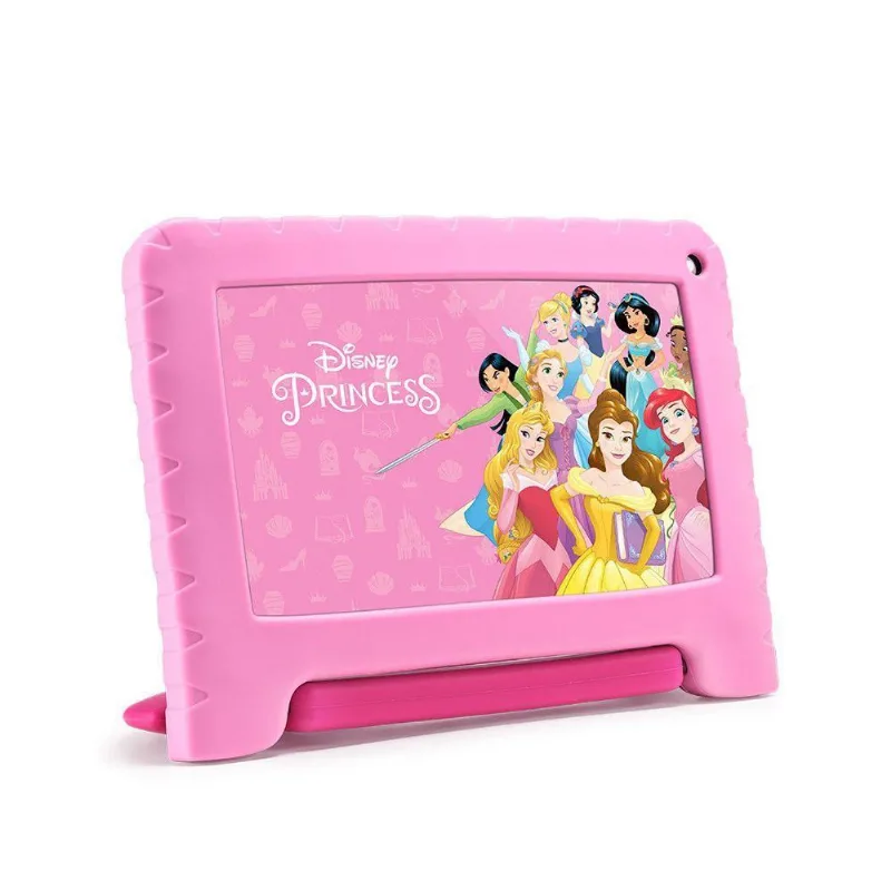 Tablet Multilaser Princesas 32gb + Tela 7" + Case Android 11