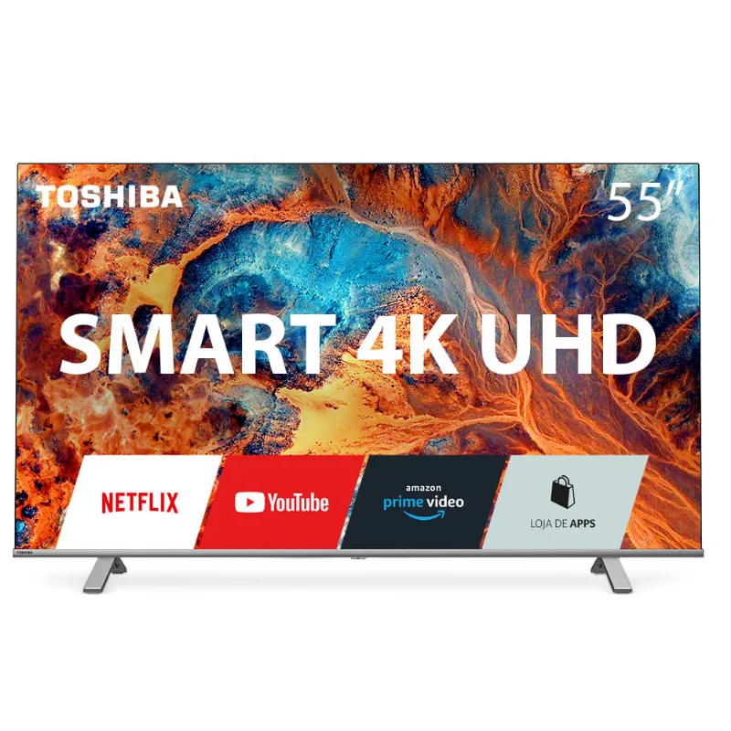 Tela Toshiba 55 Pol. 55c350kb Dled 4k Smart Vidaa – TB005 TB005