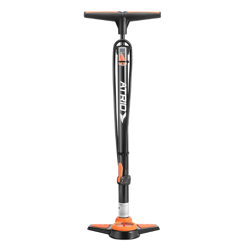 Bomba de Ar de Chão com Manômetro 160PSI Atrio - BI231 BI231