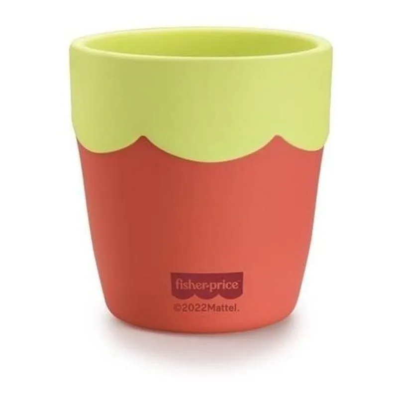 Copo Treinamento Em Silicone Yummy Rosa Fisher Price