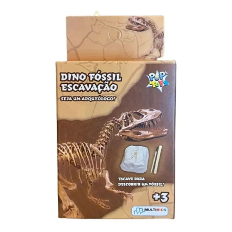 Dino Fóssil Escavação - Multikids