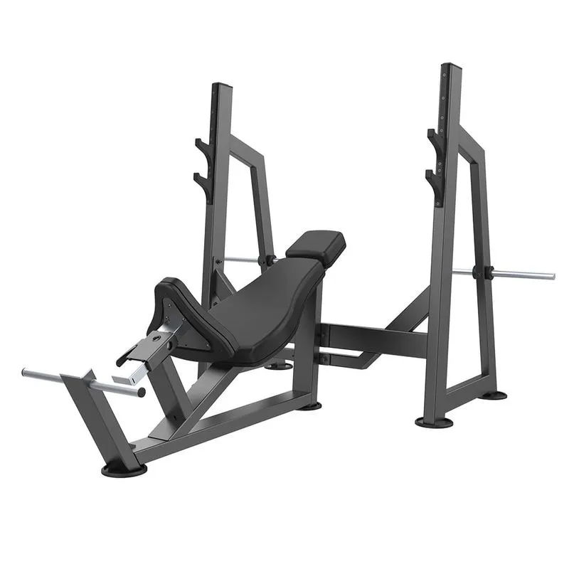 Olimpic Incline Bench Classic Preto - EM206 EM206