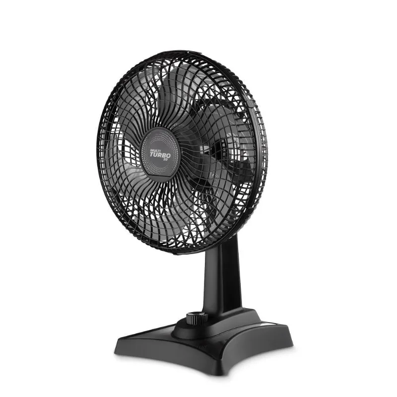 Ventilador De Mesa 30cm Multi Turbo 30 127V-55w Preto 110V