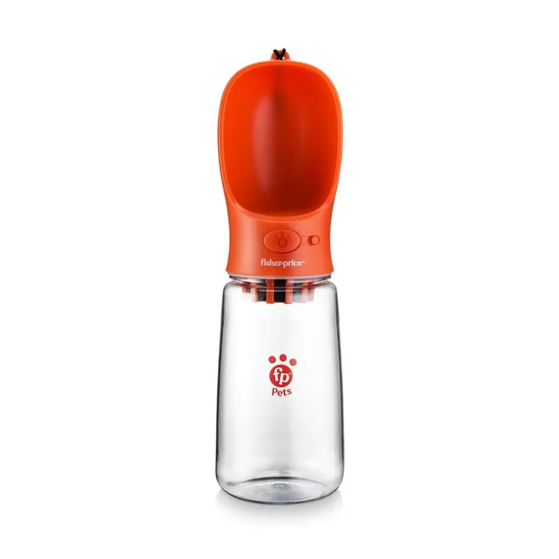 Garrafa Portátil Pet Water To Go 550ml com Filtro de Carvão Ativado Vermelha - Fisher Price - PP257 PP257
