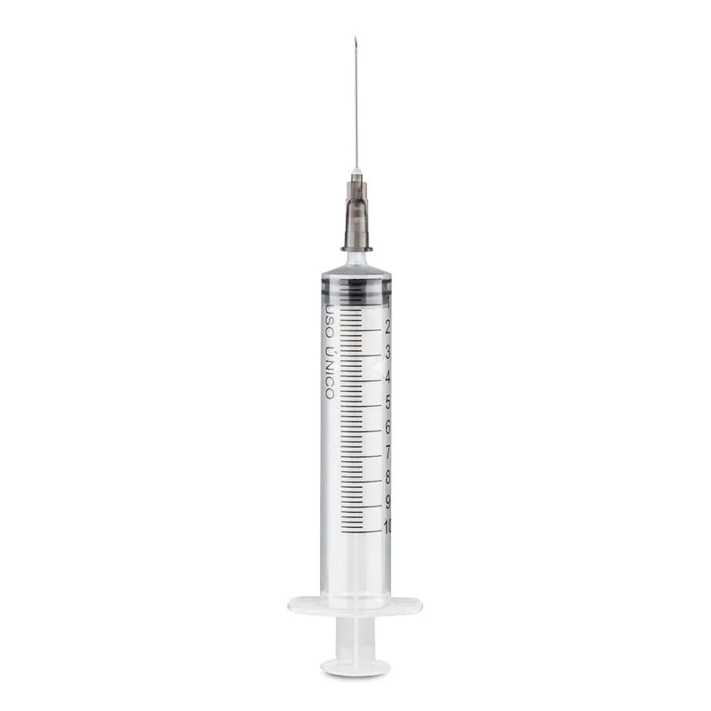 Seringa Luer Slip 10ml com Agulha CX com 100 Uni. Multi Saúde - HC452 HC452