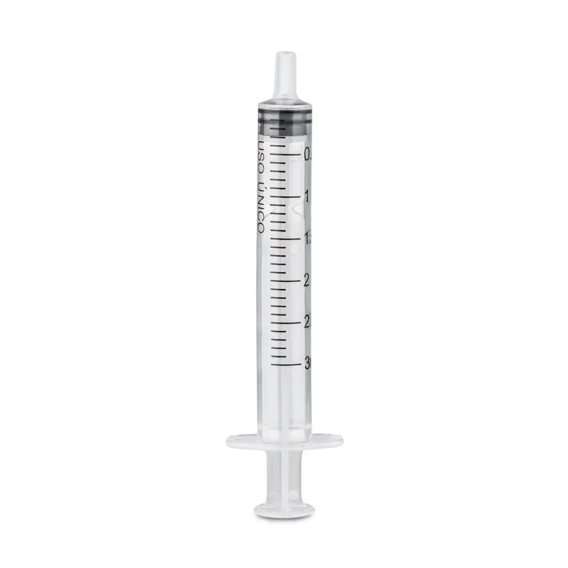 Seringa Luer Lock 3ml sem Agulha CX com 100 Uni. - Multi Saúde - HC445 HC445
