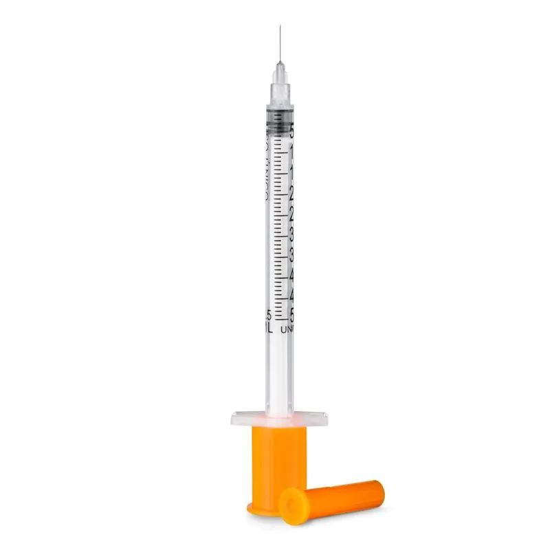 Seringa De Insulina 0,5 - Com Agulha - Cx com 100UN Multi Saúde - HC458 HC458