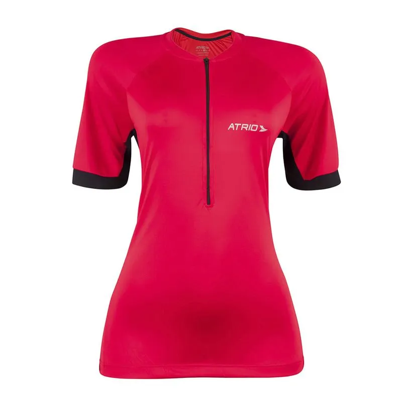 Camisa de Ciclismo Sport Vermelha Feminina Tam PP Atrio - VB021 VB021