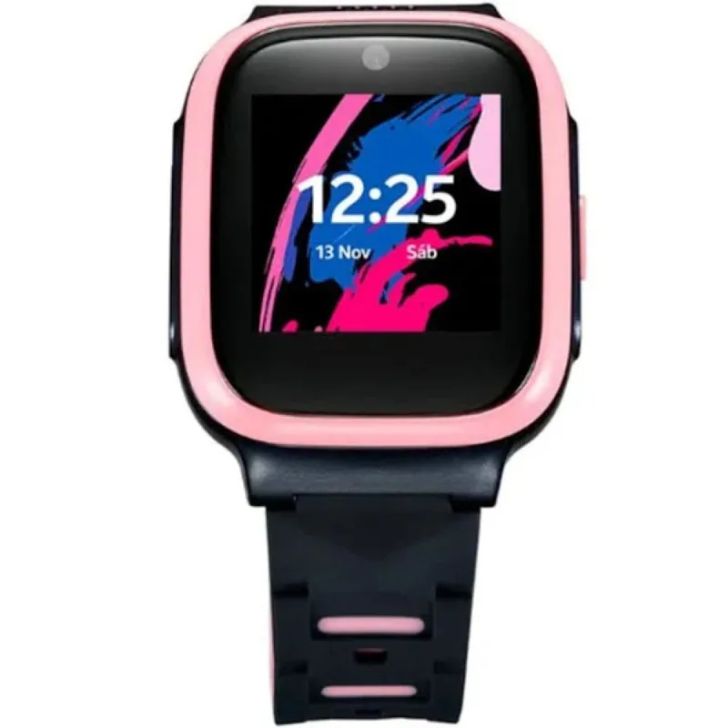 Smartwatch Kids 4G Wi-Fi Chamada Voz/Vídeo Rosa - Multilaser
