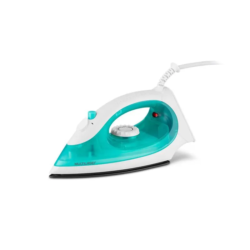 Ferro de Passar Seco e a Vapor Azul - Base Cerâmica 220V Multilaser - HO317 HO317