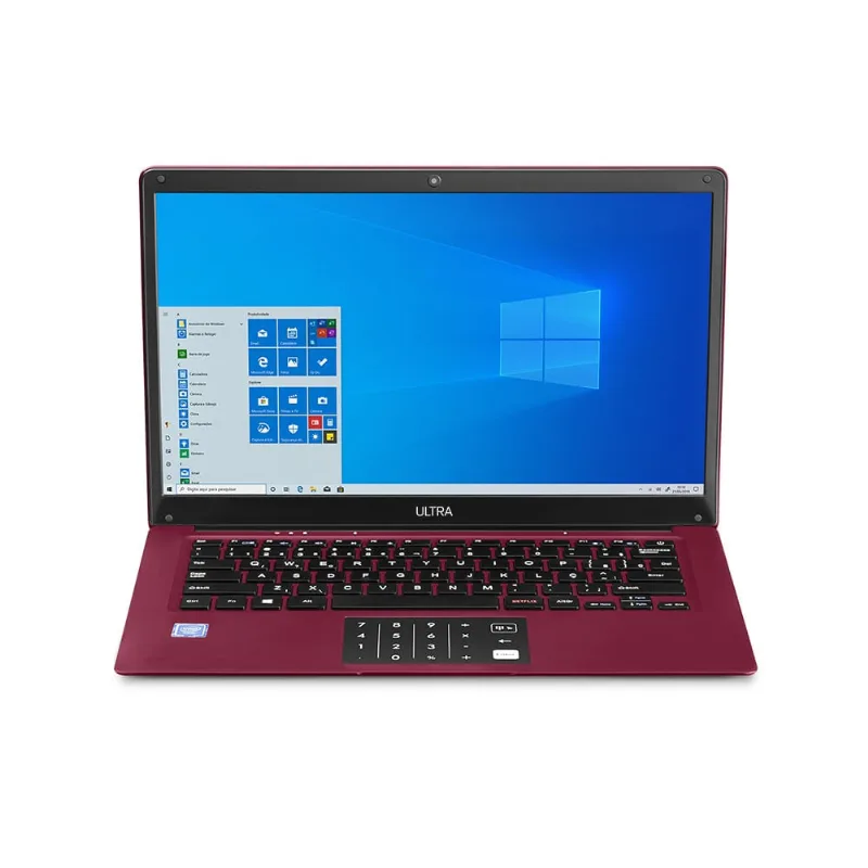 Notebook Legacy Cloud PC138, com Windows 10 Home - Intel Quadcore 4GB 64GB 14,1 Pol. HD, Cinza + Microsoft 365 Personal com 1TB na Nuvem