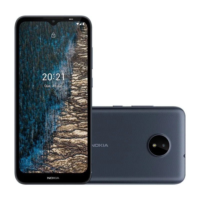 Smartphone Nokia C20 4G Tela 6.5 pol. 32GB com 90 dias de internet grátis* - NK081 NK081
