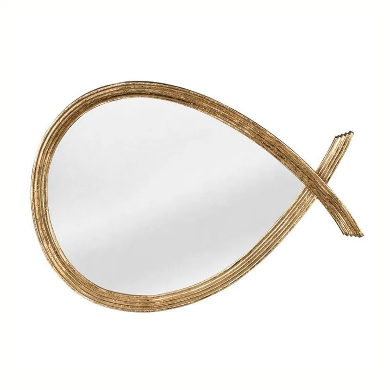 Espelho Laço 20cm Up Home - Ud365 Dourado