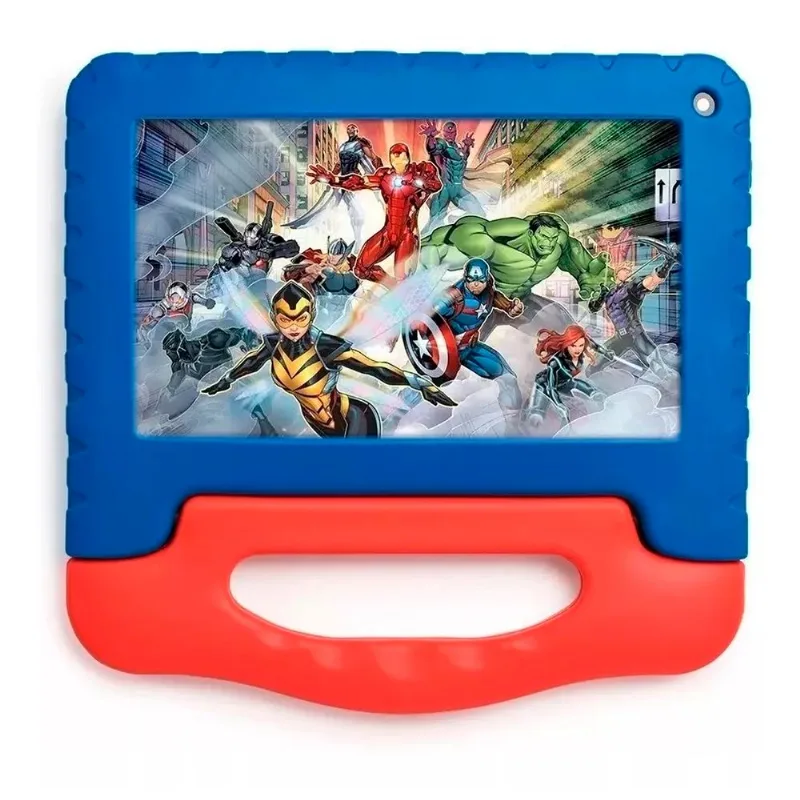 Tablet Kids Multilaser azul y roja