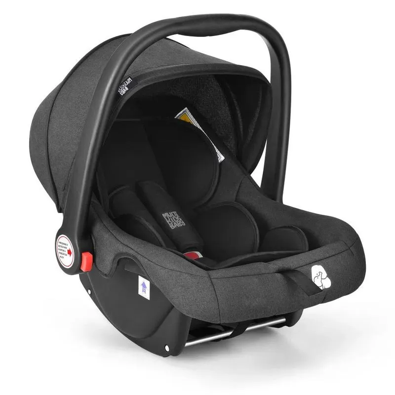 Bebê Conforto Class Multikids Baby Bb176a 0 Meses Até 13 Kg Preto Mescla
