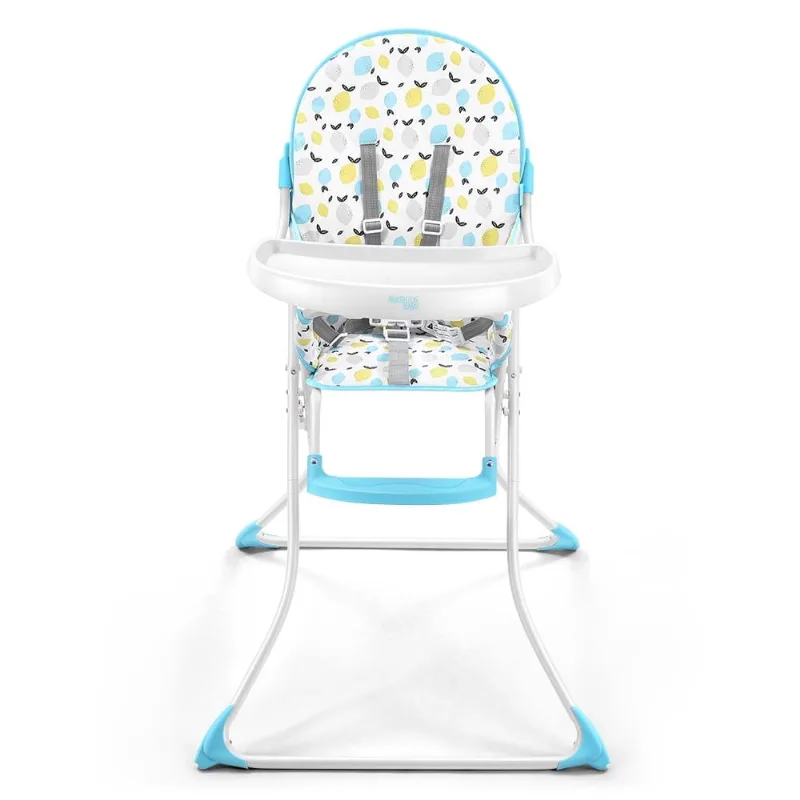 Cadeira de Alimentação Alta Slim 6M-15kg Azul Multikids Baby - BB369 BB369