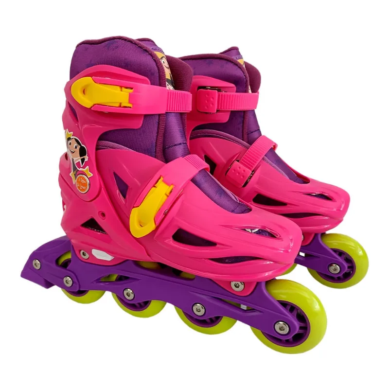 Patins Inline Ajustável Tam. 35-38 O Show da Luna Multikids - BR1748 BR1748