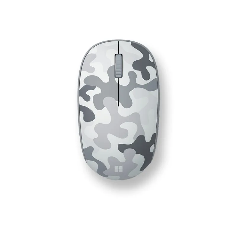 Mouse Microsoft Sem Fio Sensor Red Tracking Ártico - 8KX00001 8KX00001